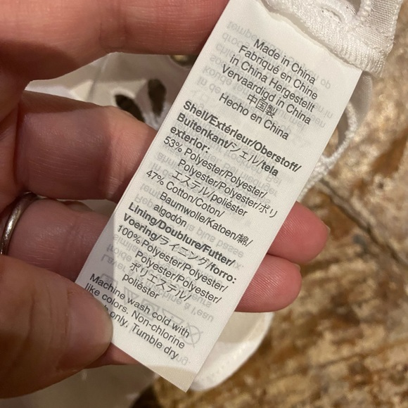 JCrew Eyelet Flutter Sleeve Top - Picture 3 of 5